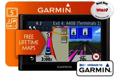 Garmin Nuvi 55LM 5 Inch Lifetime Maps UK & ROI